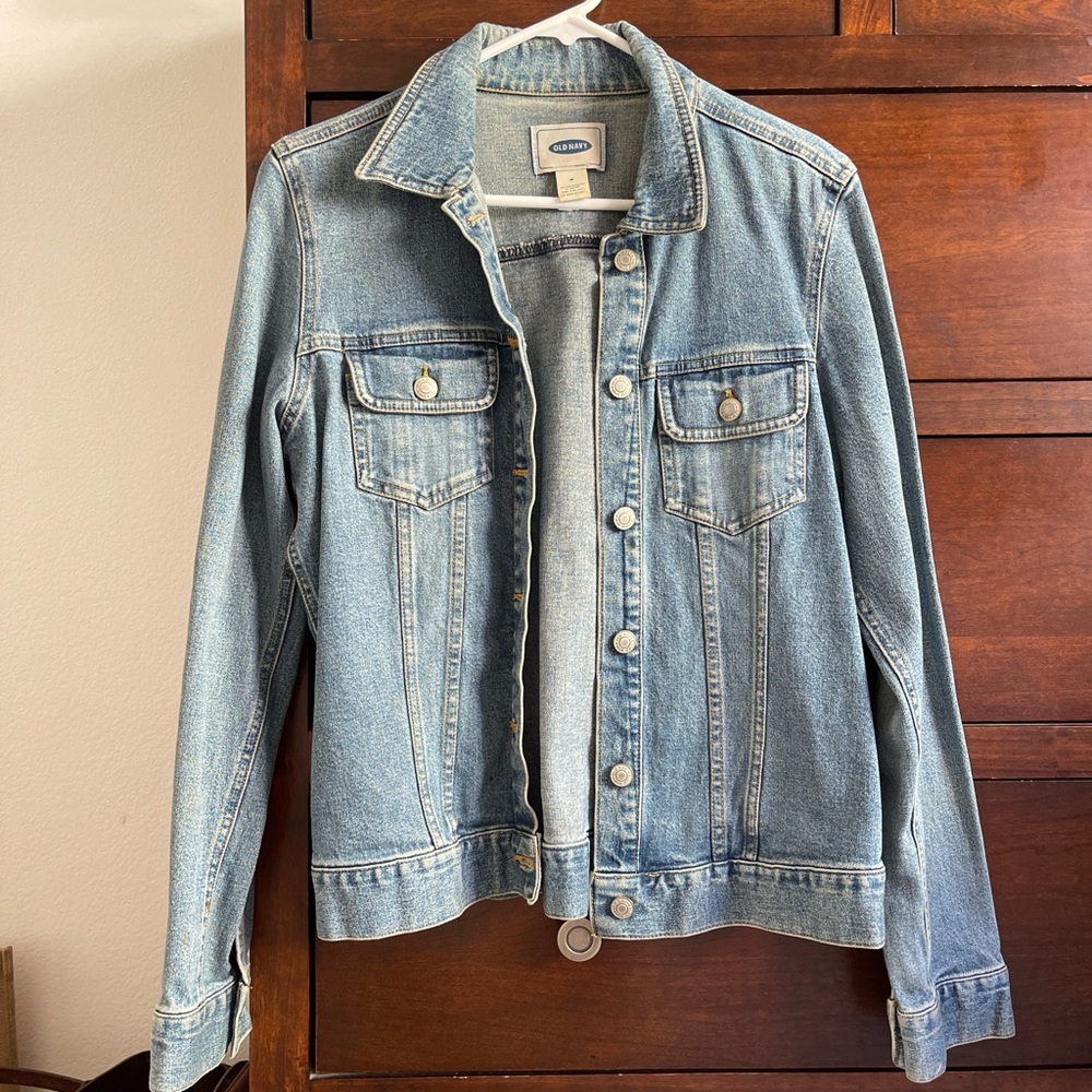 Old Navy Medium Wash Denim Jacket